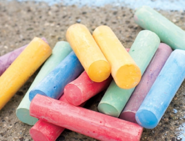 Sidewalk Chalk Ideas & Games