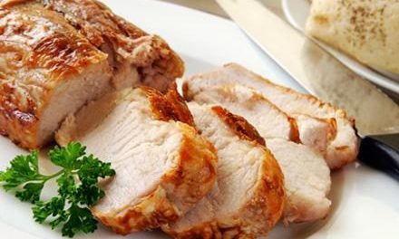 Balsamic Pork Tenderloin (with Cauliflower Italiano and Green Beans)