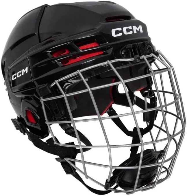 CCM Tacks 70 Hockey Helmet Combo with Cage, Junior/Youth